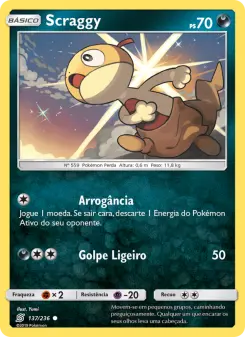Scraggy – Carta Pokémon TCG