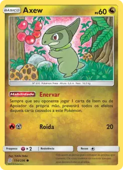 Axew – Carta Pokémon TCG