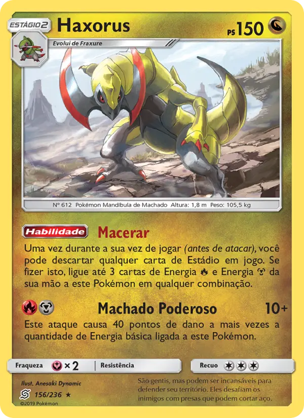 Haxorus – Pokémon TCG