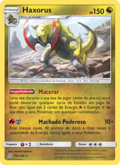 Haxorus – Carta Pokémon TCG