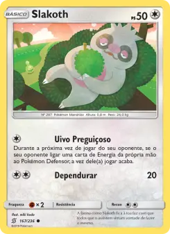 Slakoth – Carta Pokémon TCG