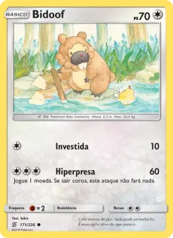 Bidoof – Carta Pokémon TCG