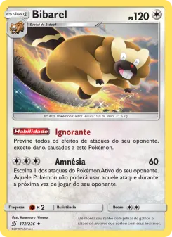 Bibarel – Carta Pokémon TCG