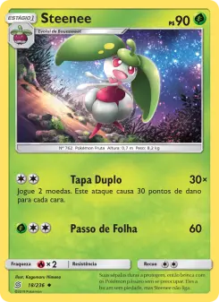 Steenee – Carta Pokémon TCG