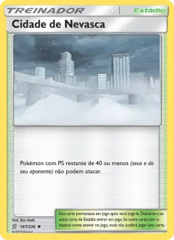 Cidade de Nevasca – Carta Pokémon TCG