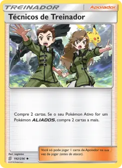 Técnicos de Treinador – Carta Pokémon TCG