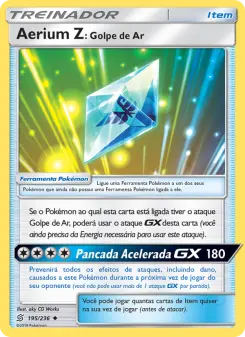 Aerium Z: Golpe de Ar – Carta Pokémon TCG