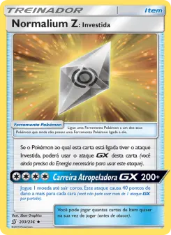 Normalium Z: Investida – Carta Pokémon TCG
