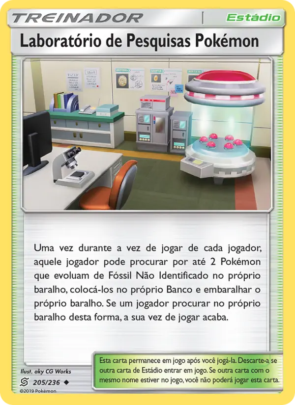 Laboratório de Pesquisas Pokémon – Pokémon TCG