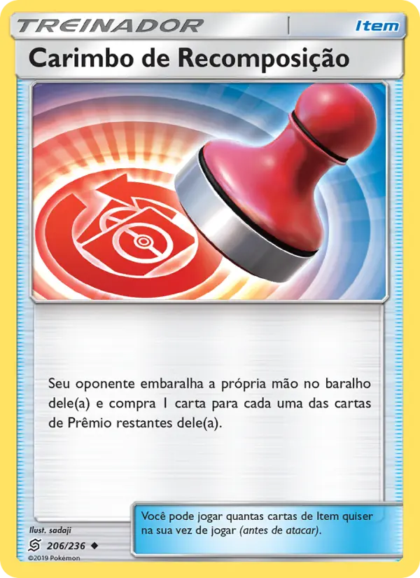 Carimbo de Recomposição – Pokémon TCG