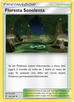Floresta Sonolenta – Carta Pokémon TCG