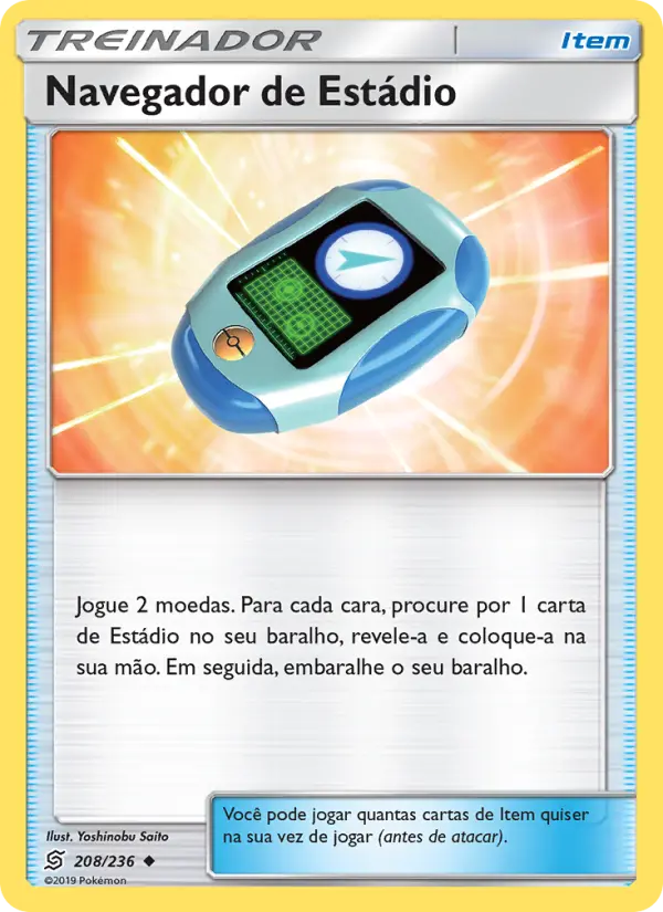 Navegador de Estádio – Pokémon TCG