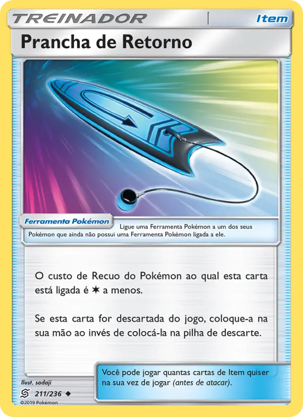 Prancha de Retorno – Pokémon TCG