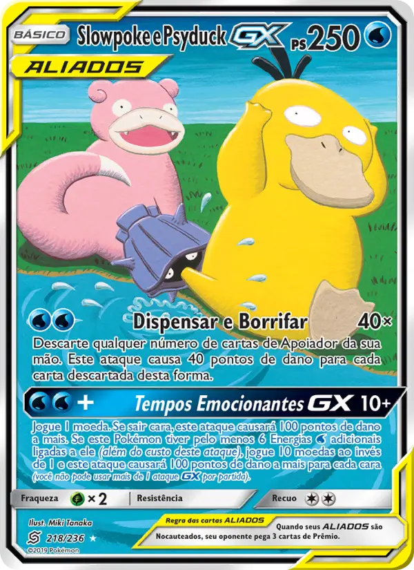 Slowpoke e Psyduck GX – Pokémon TCG