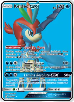Keldeo GX – Carta Pokémon TCG