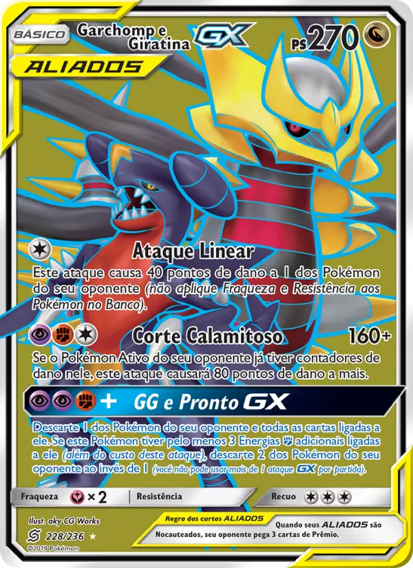 Garchomp e Giratina GX – Pokémon TCG
