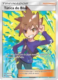 Tática do Blue – Carta Pokémon TCG