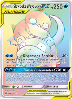 Slowpoke e Psyduck GX – Carta Pokémon TCG