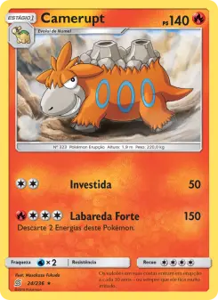 Camerupt – Carta Pokémon TCG