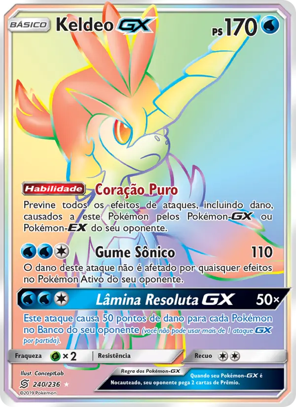 Keldeo GX – Pokémon TCG