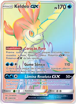 Keldeo GX – Carta Pokémon TCG