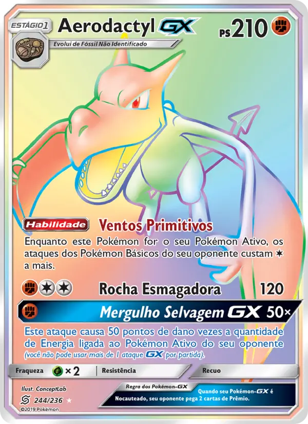 Aerodactyl GX – Pokémon TCG