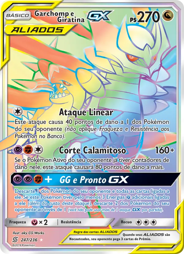 Garchomp e Giratina GX – Pokémon TCG