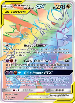 Garchomp e Giratina GX – Carta Pokémon TCG