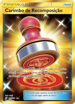 Carimbo de Recomposição – Carta Pokémon TCG