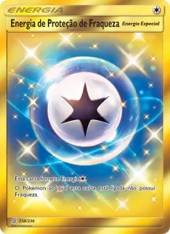 Energia de Proteção de Fraqueza – Carta Pokémon TCG