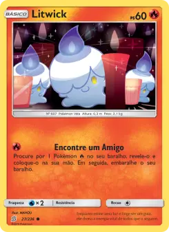 Litwick – Carta Pokémon TCG