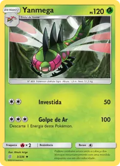 Yanmega – Carta Pokémon TCG