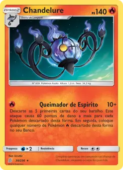 Chandelure – Carta Pokémon TCG