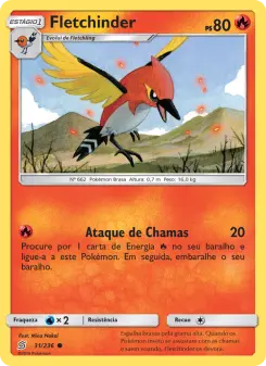 Fletchinder – Carta Pokémon TCG