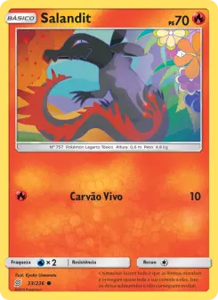 Salandit – Carta Pokémon TCG