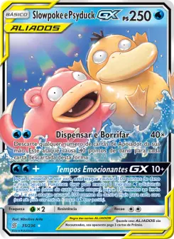 Slowpoke e Psyduck GX – Carta Pokémon TCG