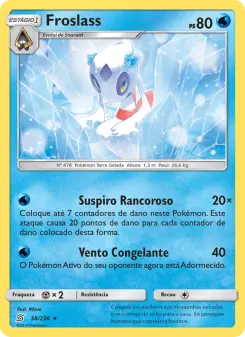 Froslass – Carta Pokémon TCG