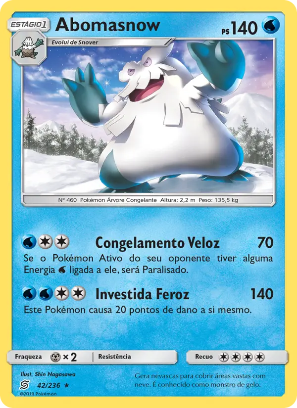 Abomasnow – Pokémon TCG