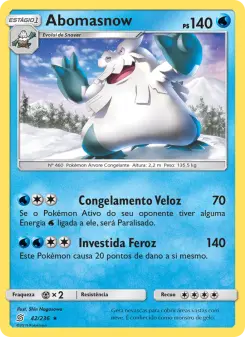 Abomasnow – Carta Pokémon TCG