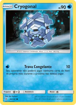 Cryogonal – Carta Pokémon TCG