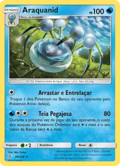 Araquanid – Carta Pokémon TCG