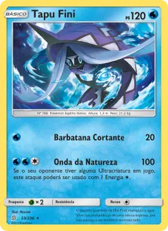 Tapu Fini – Carta Pokémon TCG