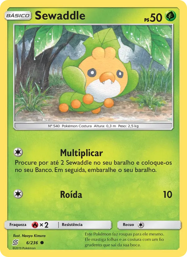 Sewaddle – Pokémon TCG