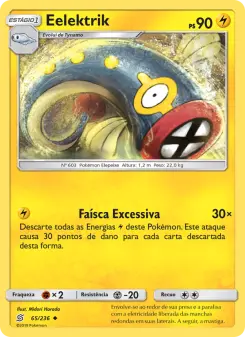 Eelektrik – Carta Pokémon TCG