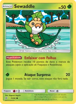 Sewaddle – Carta Pokémon TCG