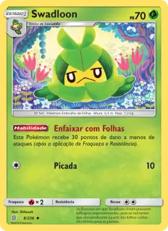 Swadloon – Carta Pokémon TCG