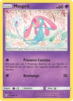 Mesprit – Carta Pokémon TCG