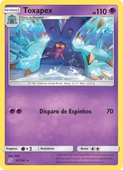 Toxapex – Carta Pokémon TCG