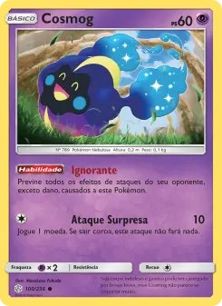 Cosmog – Carta Pokémon TCG