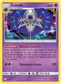 Lunala – Carta Pokémon TCG